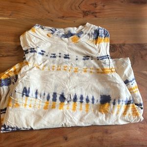 Electric & Rose Tie Die Tank